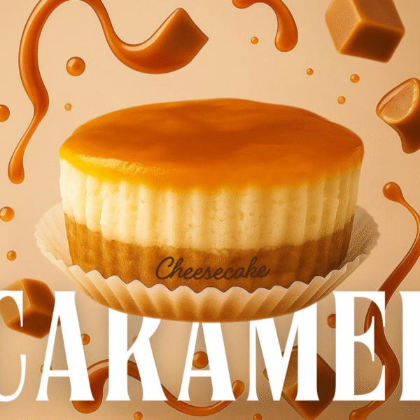 كحك cheese cake كراميل (قطعة)