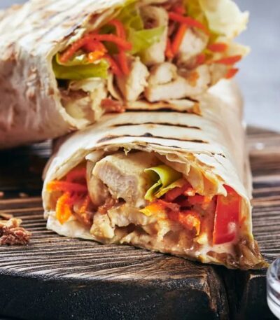 شاورما دجاج متبله